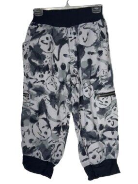 Zumba Black Gray Women's Fitness Pants XXLarge